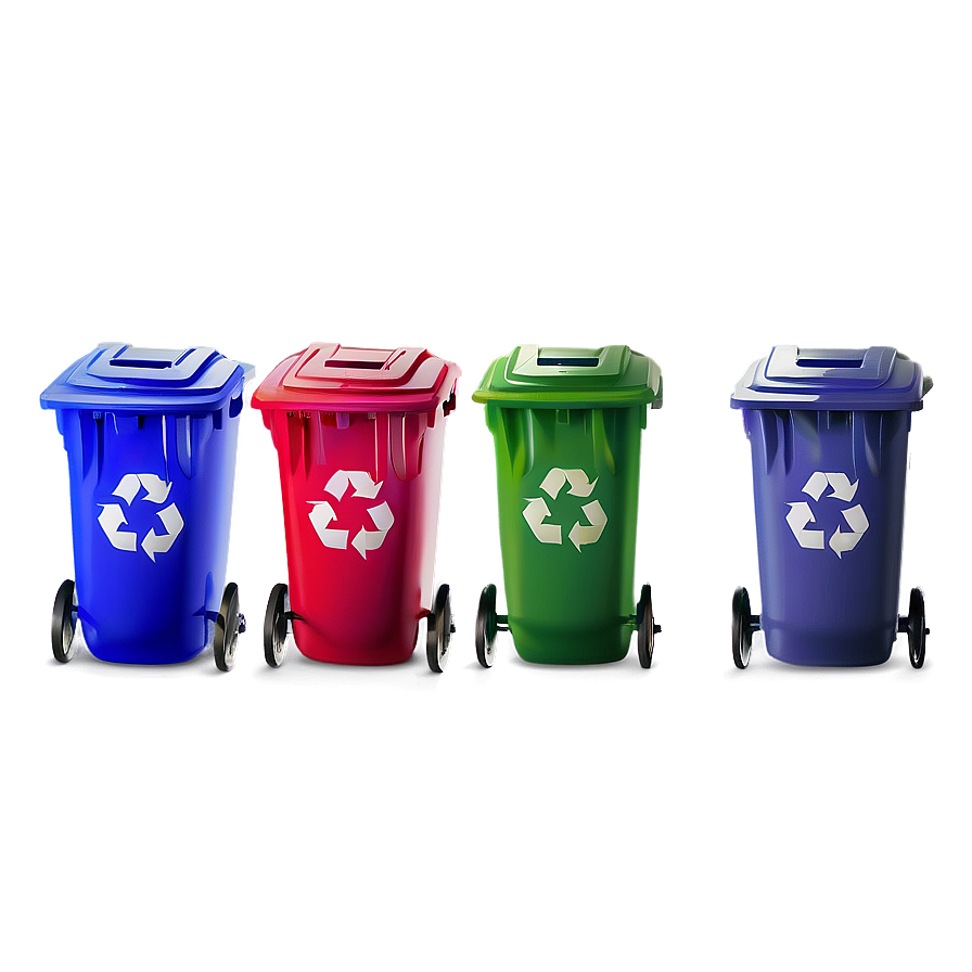 Colorful Recycle Bin Png Eas PNG image