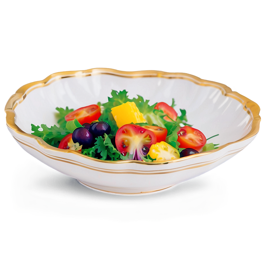 Colorful Salad Plate Png Ooy13 PNG image