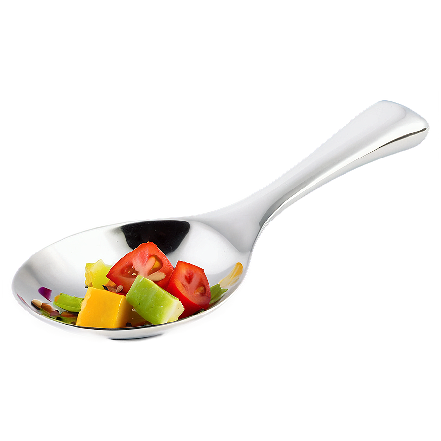 Colorful Salad Spoon Png 05252024 PNG image