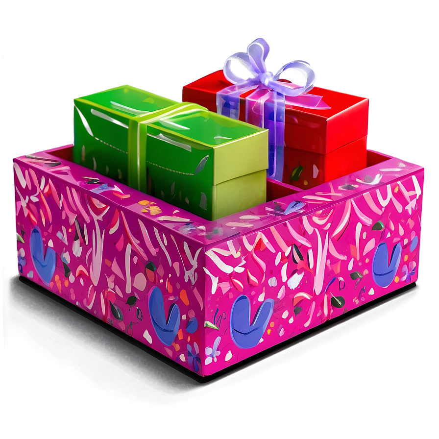 Colorful Shoe Box Designs Png 06202024 PNG image