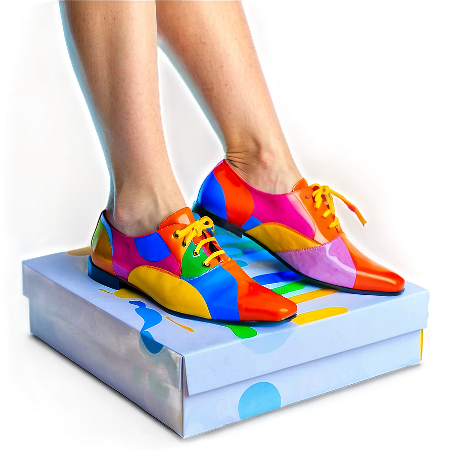 Colorful Shoe Box Designs Png Cmx PNG image