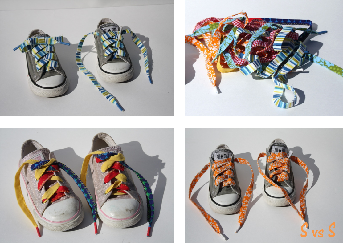 Colorful Shoelacesin Sneakers PNG image