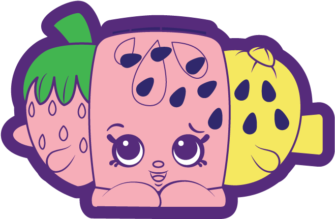 Colorful Shopkins Characters PNG image