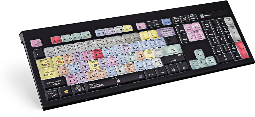 Colorful Shortcut Keyboard PNG image