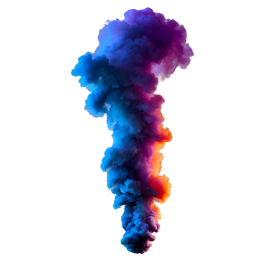 Colorful Smoke Mirage Png Dio PNG image