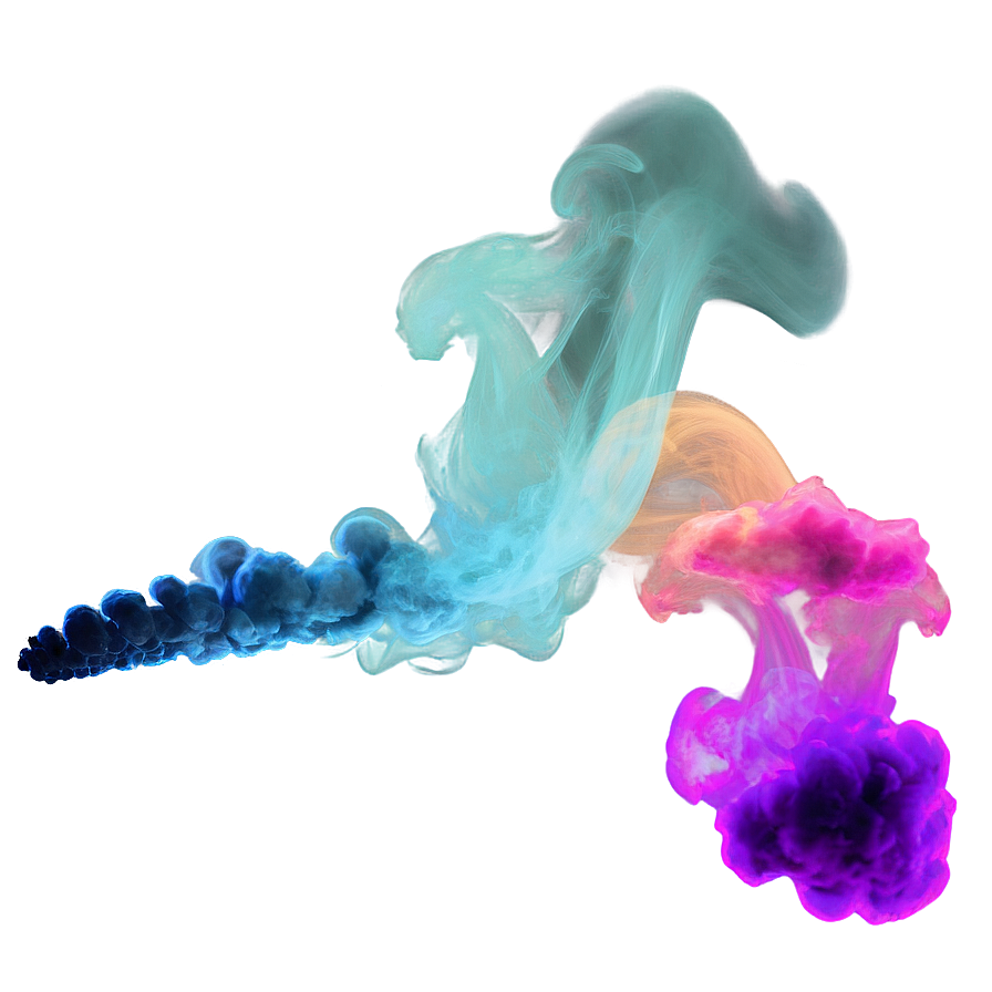 Colorful Smoke Trail Png Wmx36 PNG image