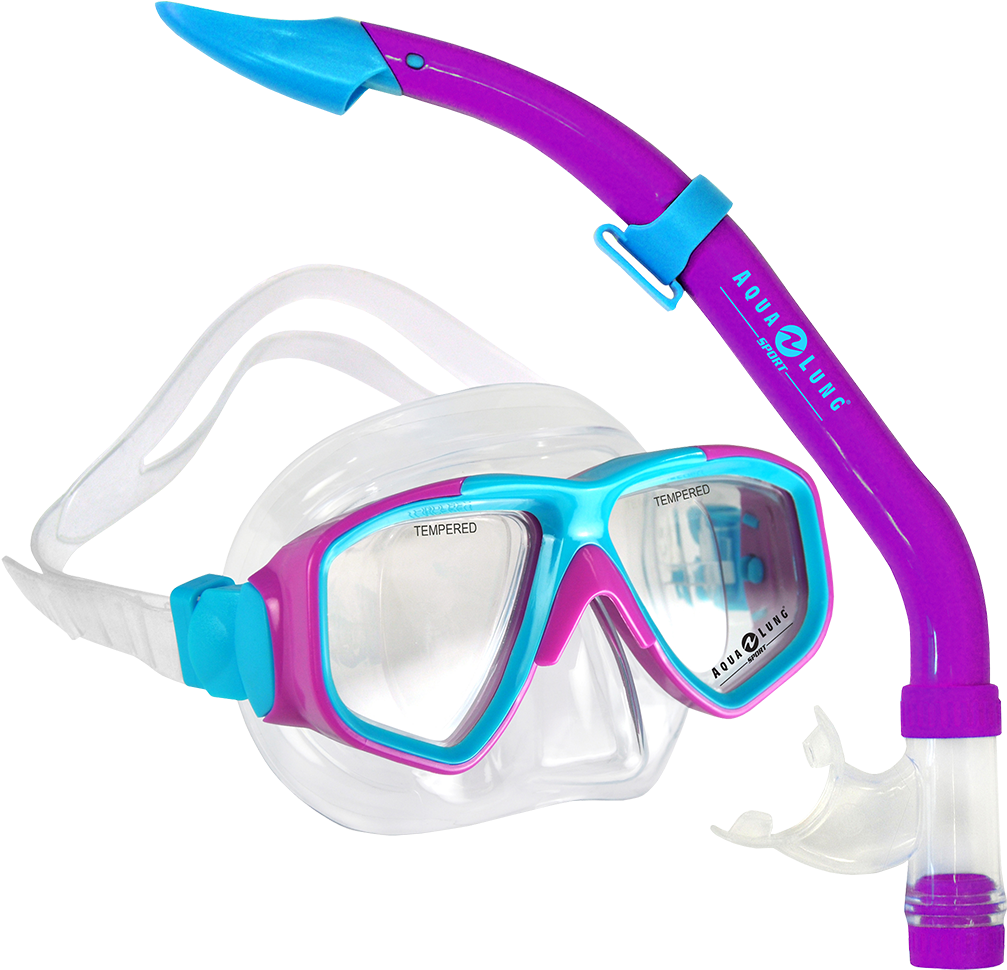 Colorful Snorkeling Gear PNG image