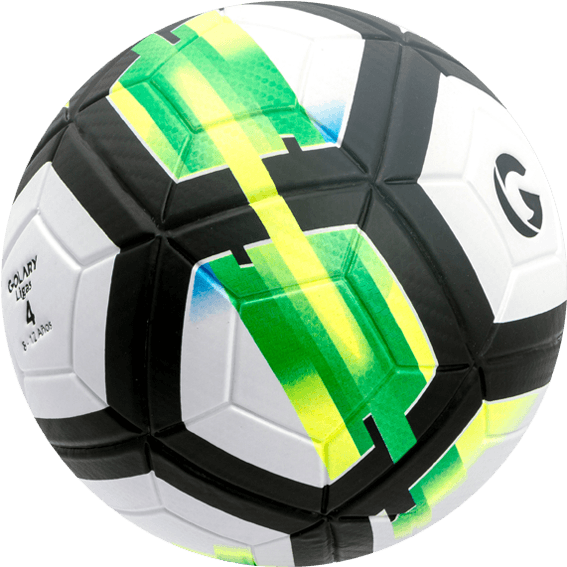 Colorful Soccer Ball Design PNG image