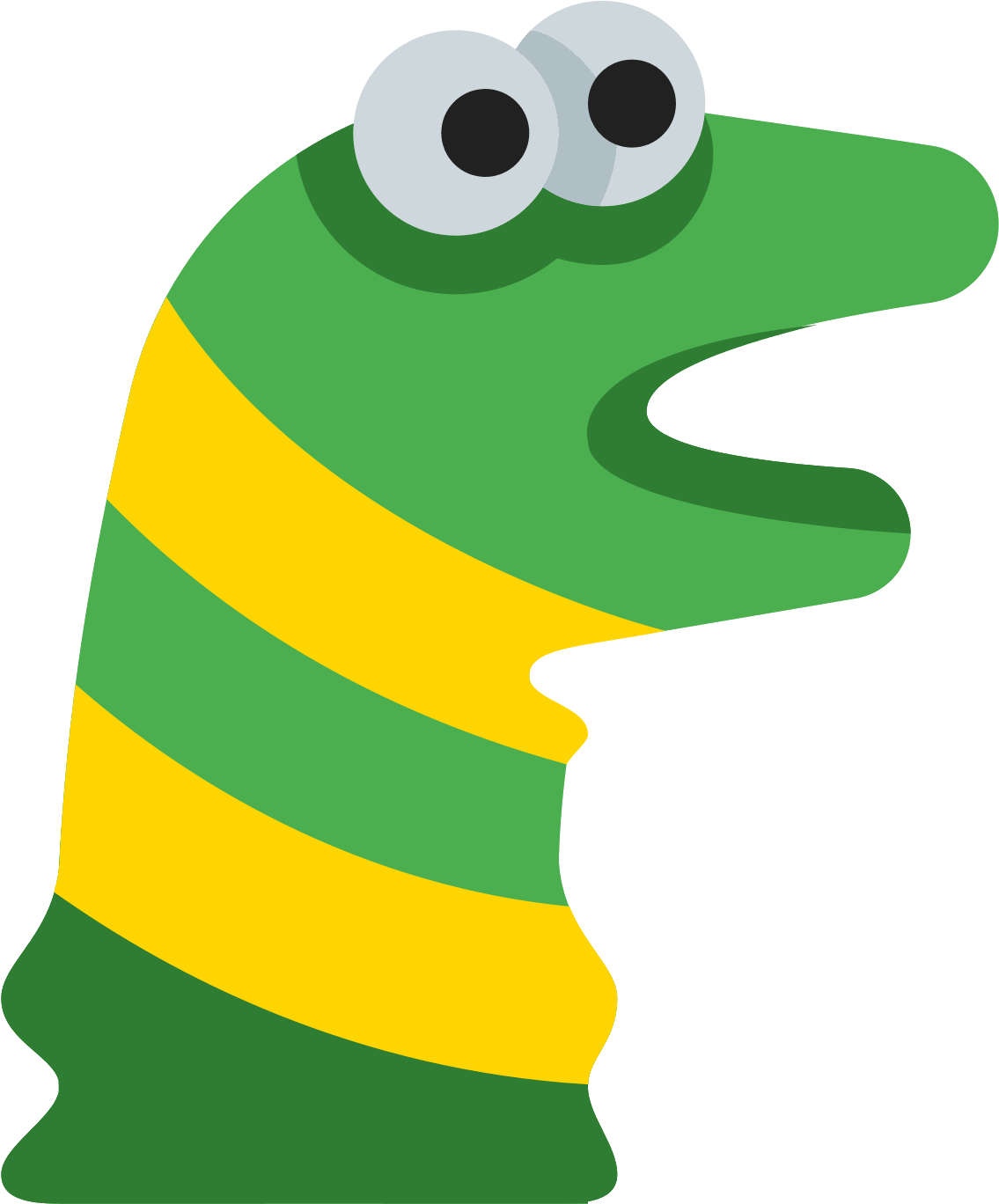 Colorful Sock Puppet Character PNG image