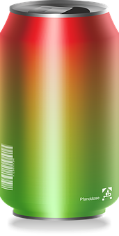 Colorful Soda Can Gradient PNG image