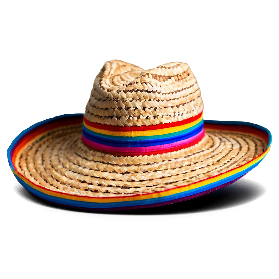 Colorful Sombrero Hat Png 06272024 PNG image