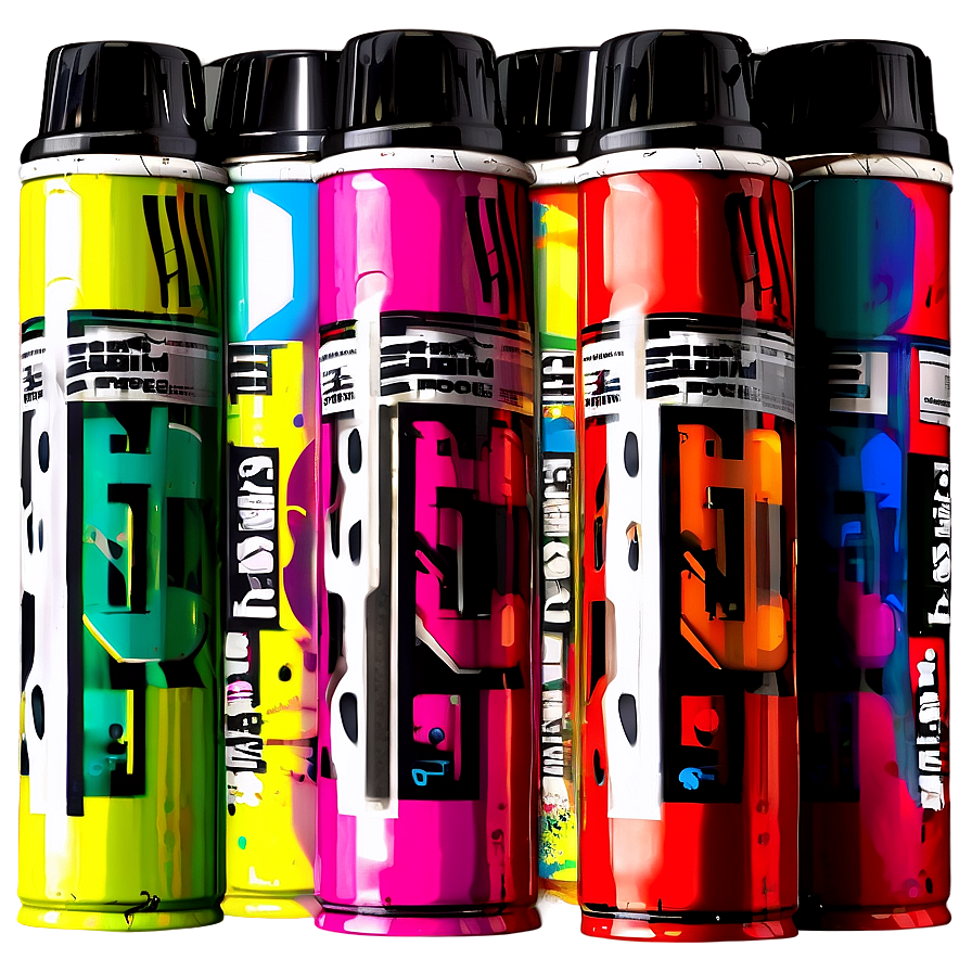 Colorful Spray Paint Png 05252024 PNG image