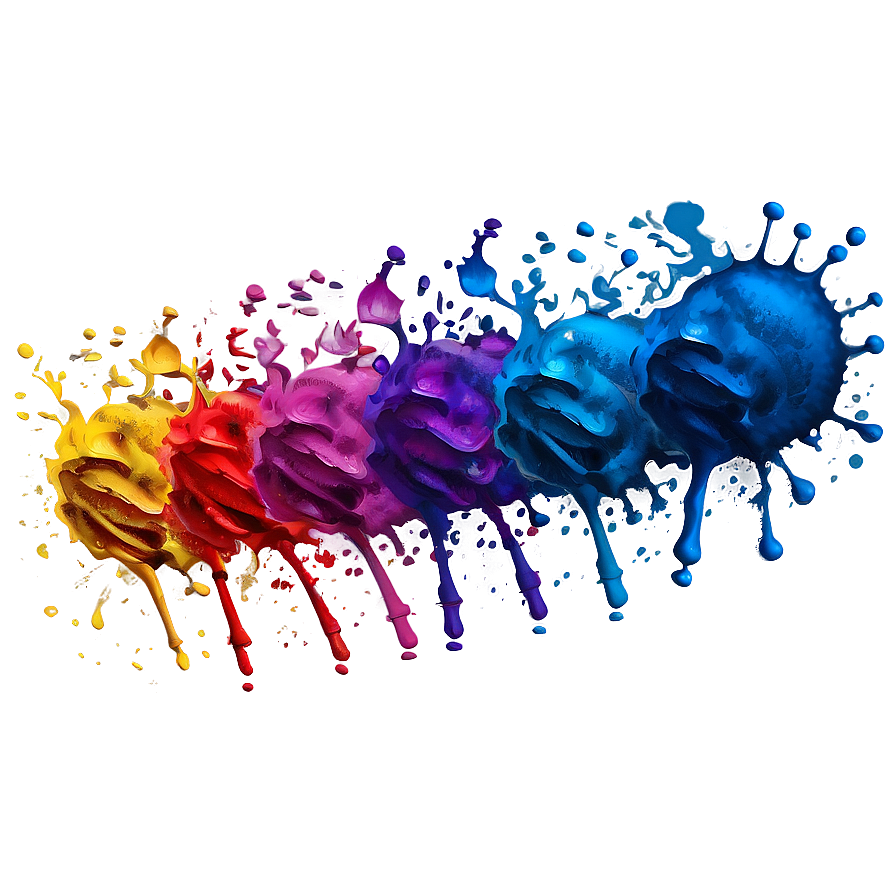 Colorful Spray Paint Png Pol7 PNG image