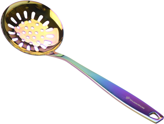 Colorful Stainless Steel Skimmer PNG image