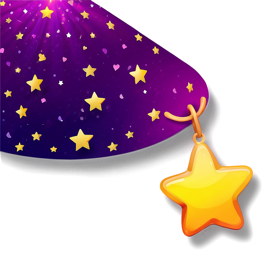 Colorful Star Cute Png Ael24 PNG image