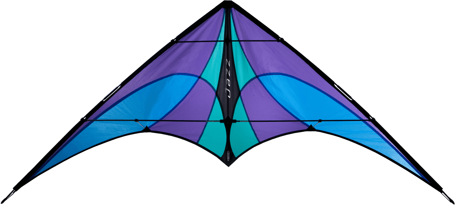 Colorful Stunt Kite Design PNG image