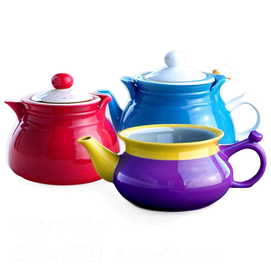 Colorful Teapot Png 56 PNG image