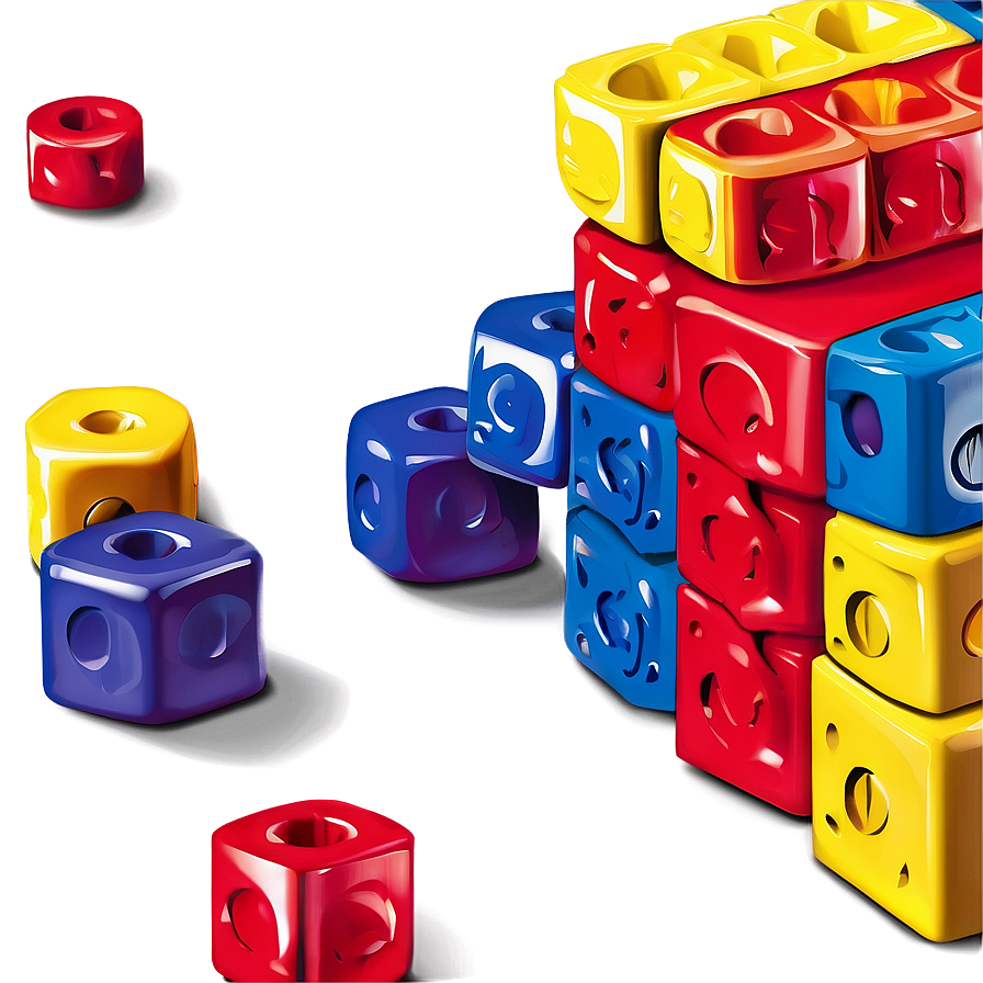 Colorful Toy Blocks Png 31 PNG image