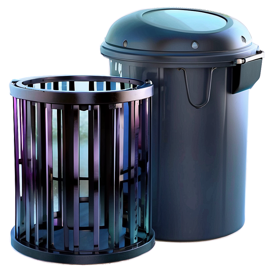 Colorful Trash Bin Concept Png 77 PNG image