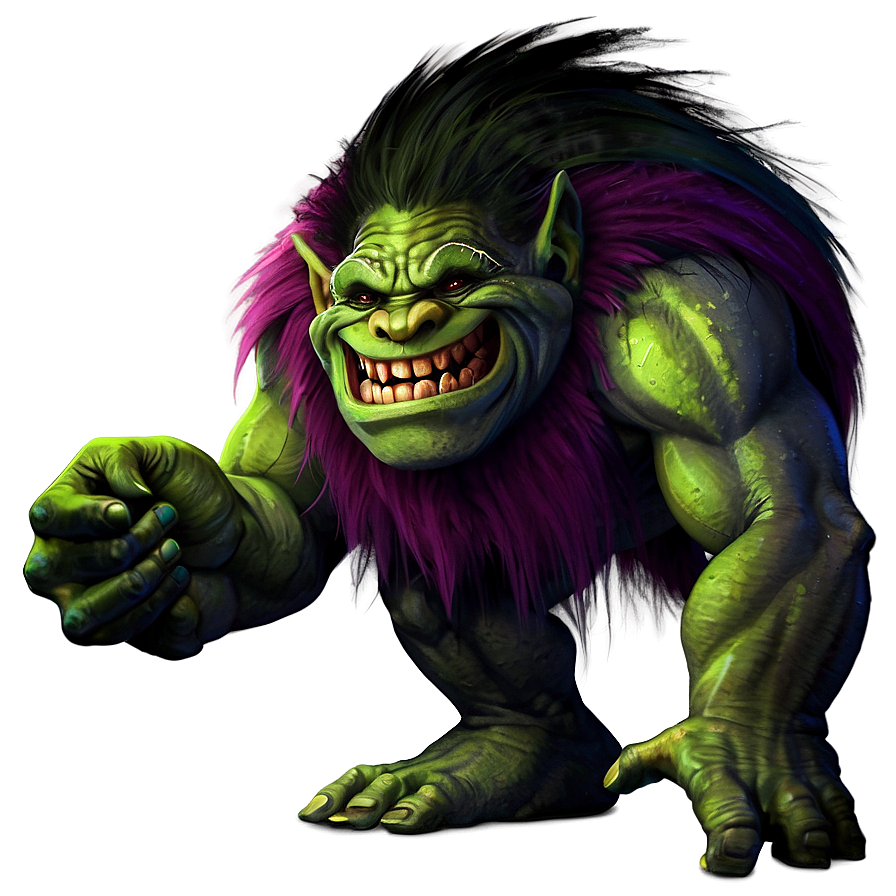 Colorful Troll Art Png 56 PNG image