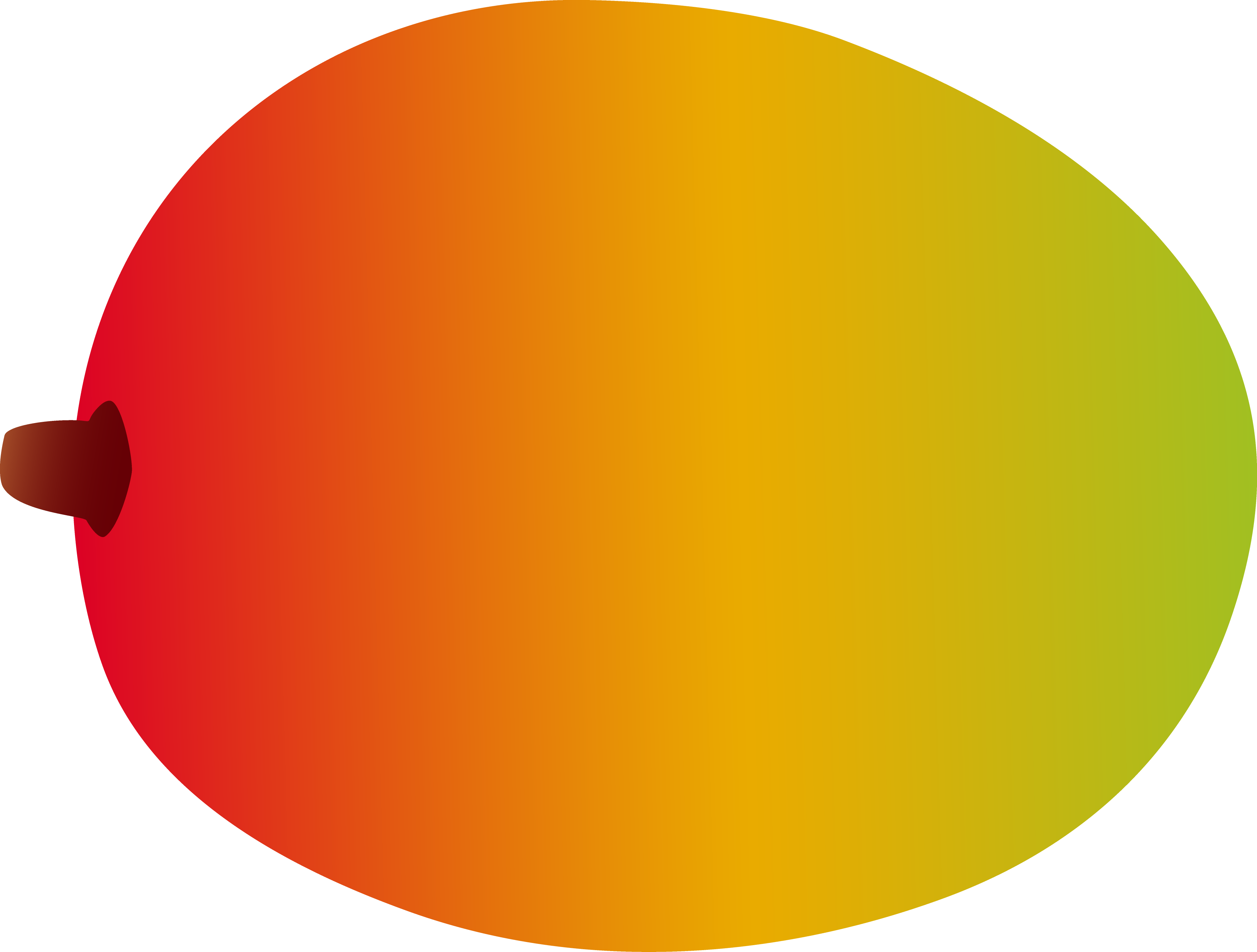 Colorful Vector Mango PNG image