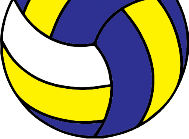 Colorful Volleyball Clipart PNG image