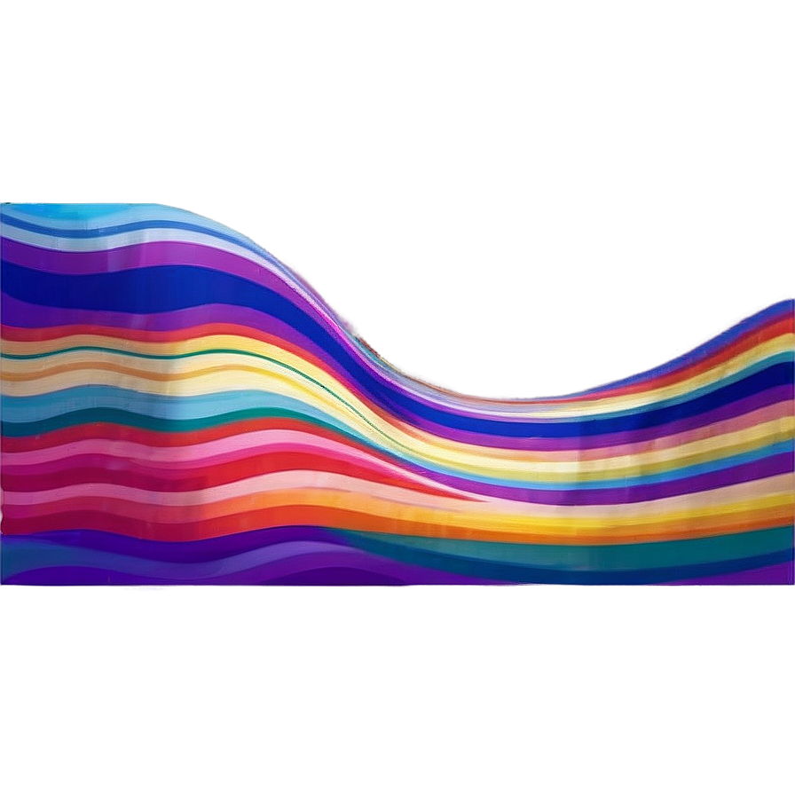 Colorful Wave Pattern Png 06272024 PNG image