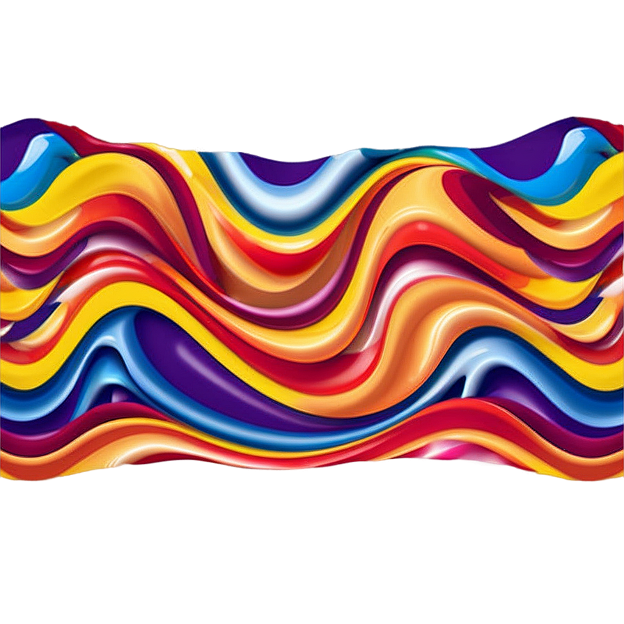 Colorful Wave Pattern Png 85 PNG image