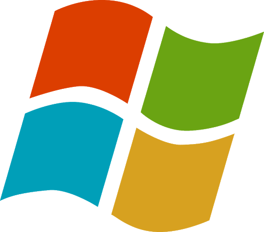 Colorful Windows Logo PNG image