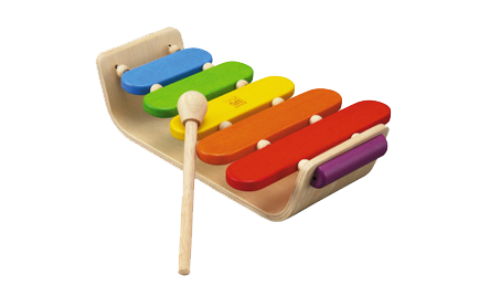 Colorful_ Xylophone_ Isolated_on_ Black_ Background PNG image