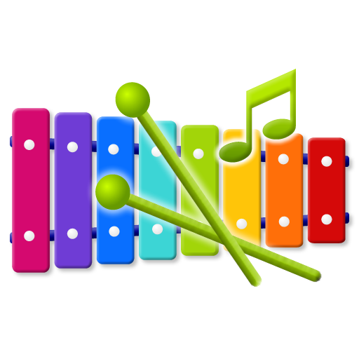 Colorful_ Xylophone_with_ Music_ Note PNG image