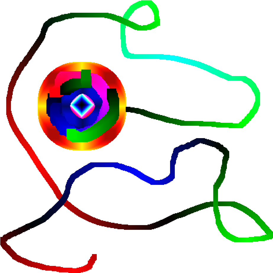 Colorful Yo Yo With Strings PNG image