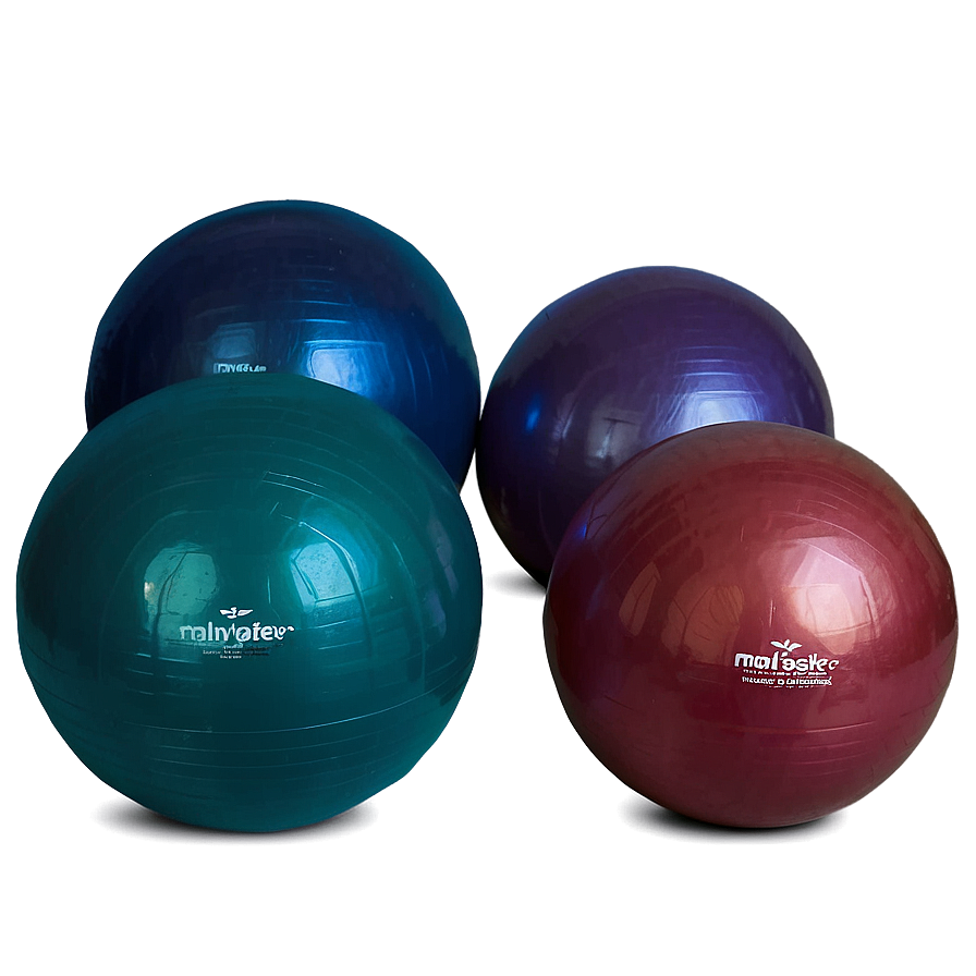 Colorful Yoga Ball Collection Png Quw5 PNG image