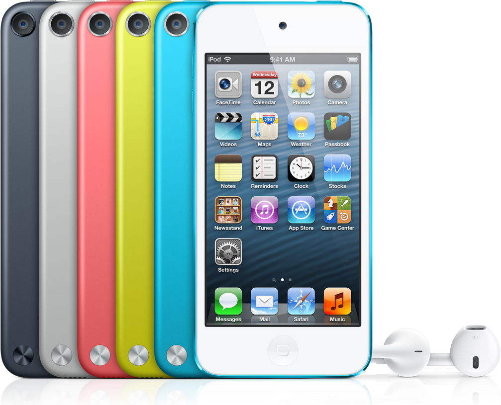 Colorfuli Pod Touch Collection PNG image