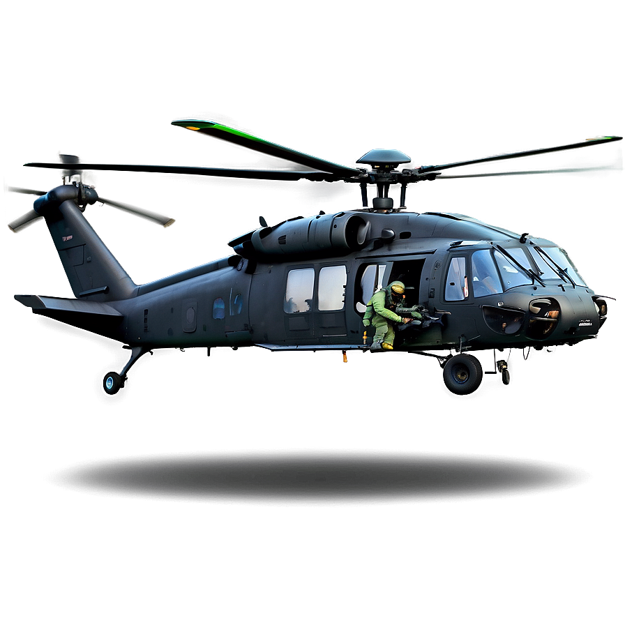 Combat Black Hawk Helicopter Png 59 PNG image