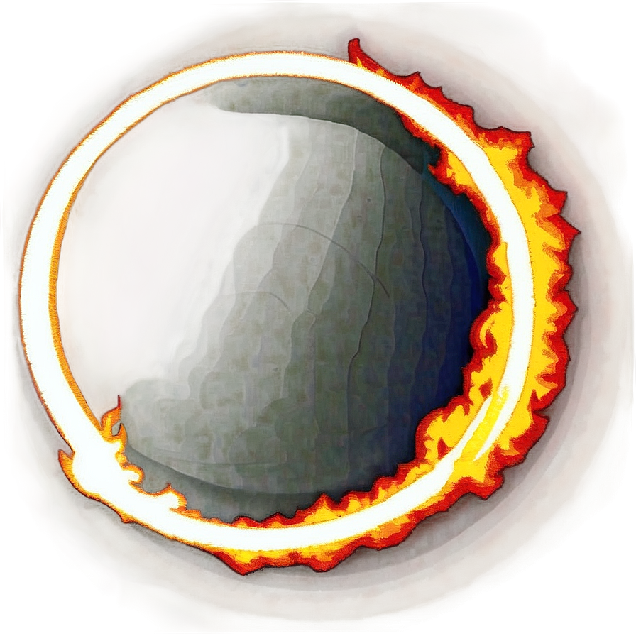 Combustion Circle Graphic Png 3 PNG image