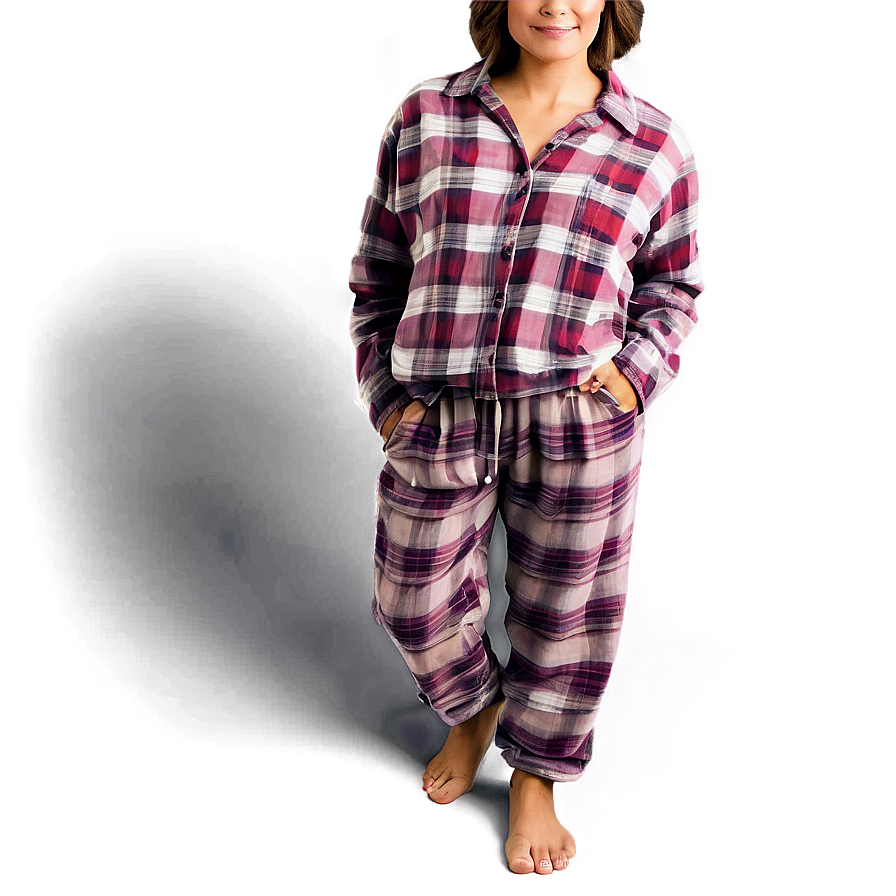 Comfortable Flannel Loungewear Png 43 PNG image