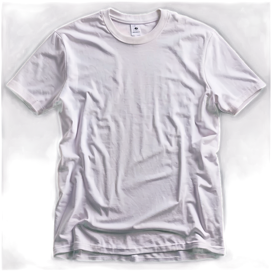 Comfortable White Tee Png 05252024 PNG image