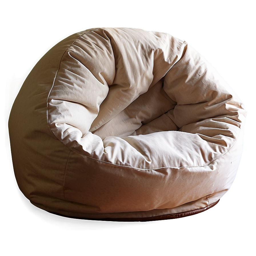 Comfy Bean Bag Chair Png 06132024 PNG image