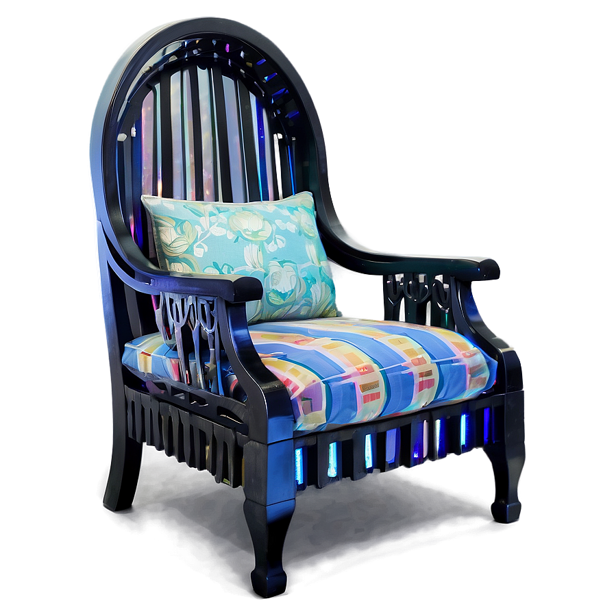 Comfy Reading Armchair Png 06262024 PNG image