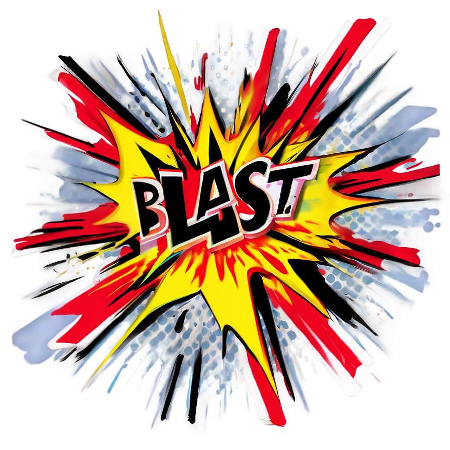 Comic Book Blast Png 54 PNG image