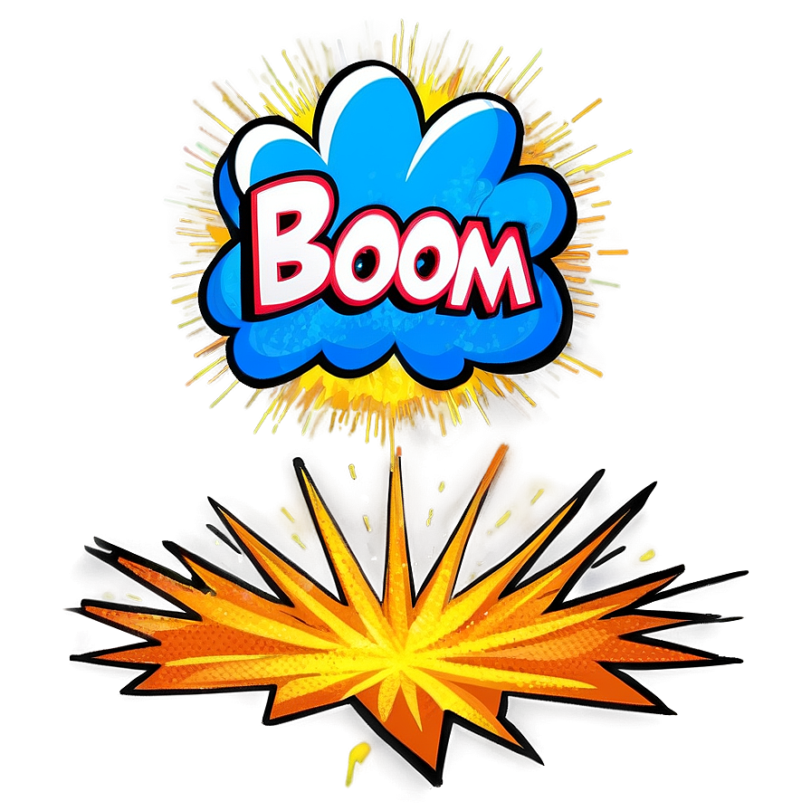 Comic Boom Explosion Png Vkv PNG image