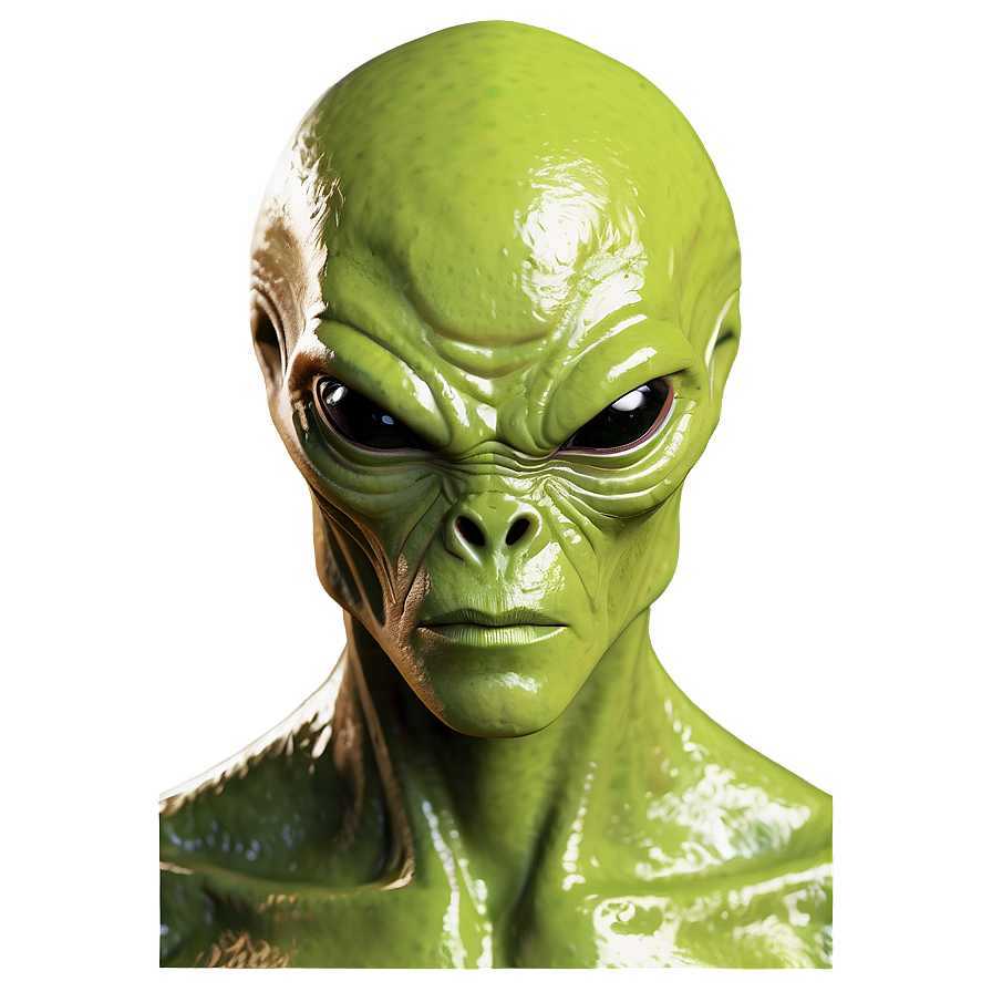 Comic Style Alien Png 05032024 PNG image