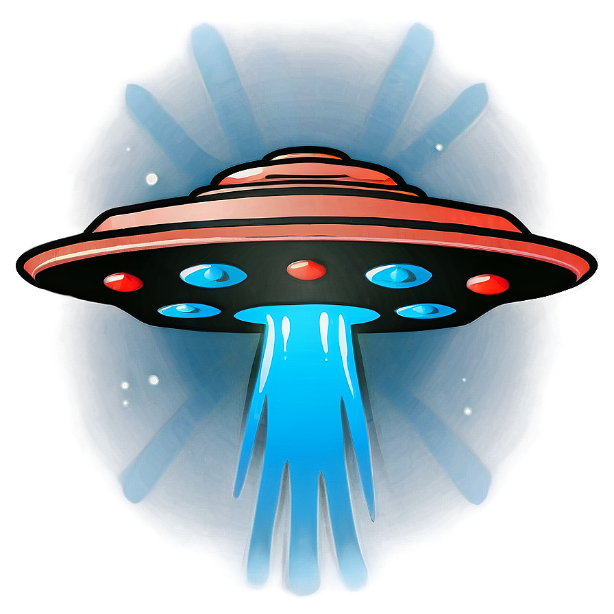 Comic Style Ufo Png Xsm87 PNG image