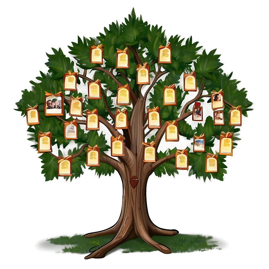 Commemorative Family Reunion Tree Png 90 PNG image