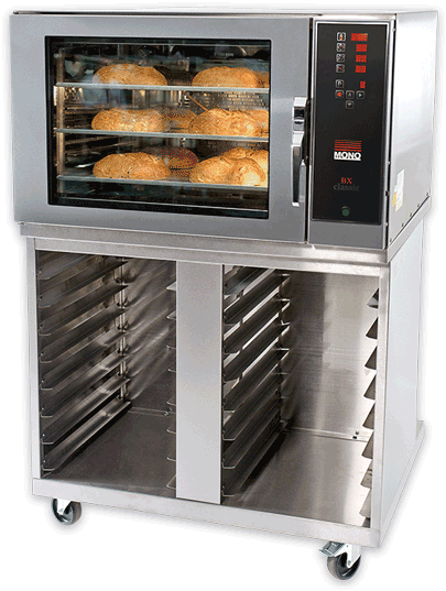 Commercial Bakery Convection Ovenwith Bread PNG image