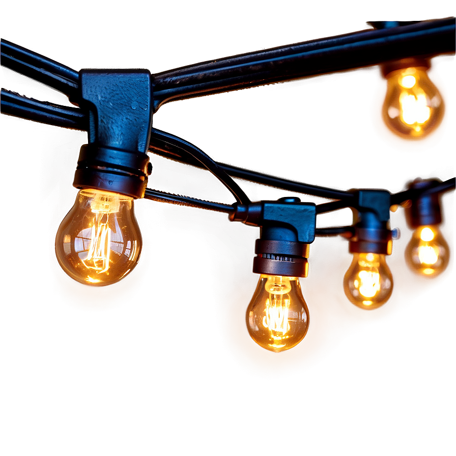 Commercial Grade String Lights Png Cuv PNG image