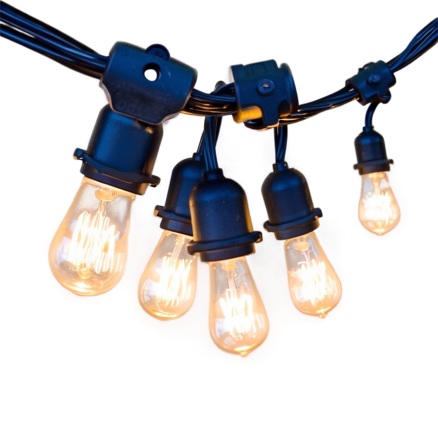 Commercial Grade String Lights Png Kim PNG image