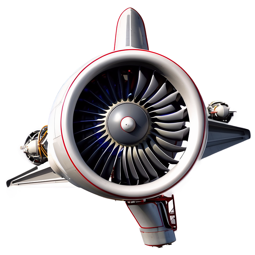 Commercial Jet Engine Graphic Png Qgn55 PNG image