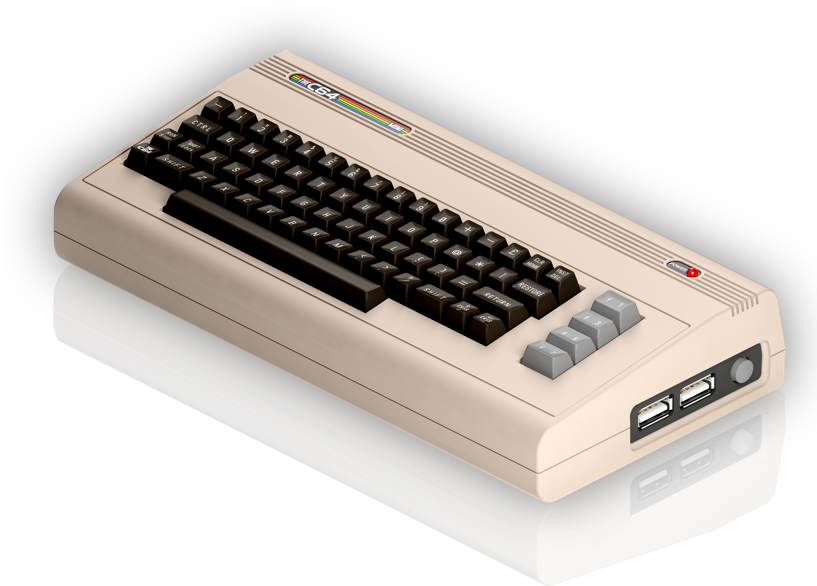 Commodore64 Classic Computer PNG image